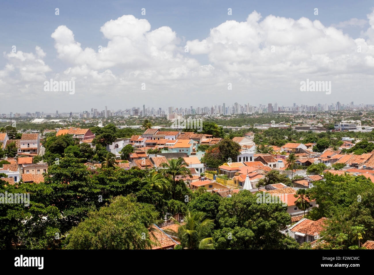 Recife città costiere, Brasile, Sud America Foto Stock