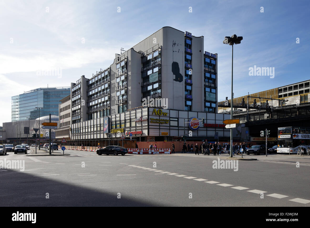 08.03.2015, Berlin, Berlin, Germania - Il Aschingerhaus in Joachimstaler Strasse corner Hardenbergstrasse a Foto Stock