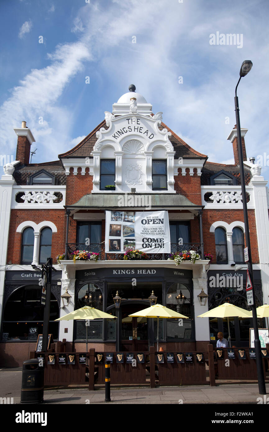 Kings Head sulla tomaia Tooting Rd a Tooting SW17 - London REGNO UNITO Foto Stock