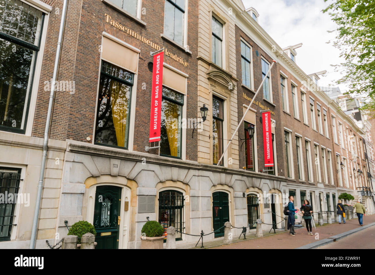 Tassenmuseum Hendrikje, museo di sacchetti e borse, Amsterdam Foto Stock