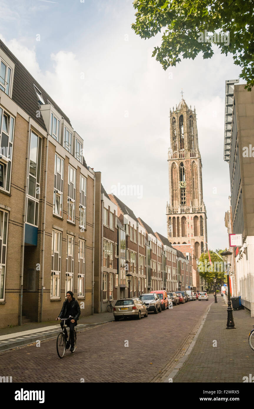 Torre di Dom di Utrecht, Paesi Bassi Foto Stock