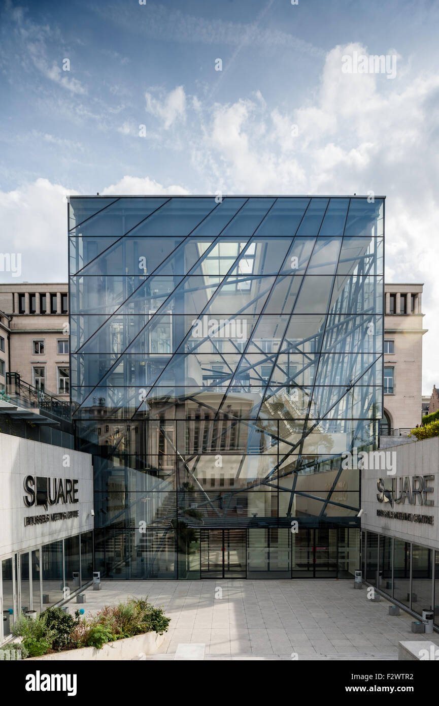 Il Belgio, Bruxelles, Square - Brussels Meeting Center Foto Stock