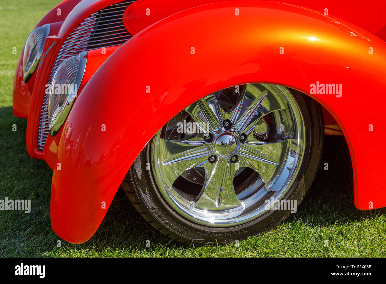 Visualizza auto Foto Stock