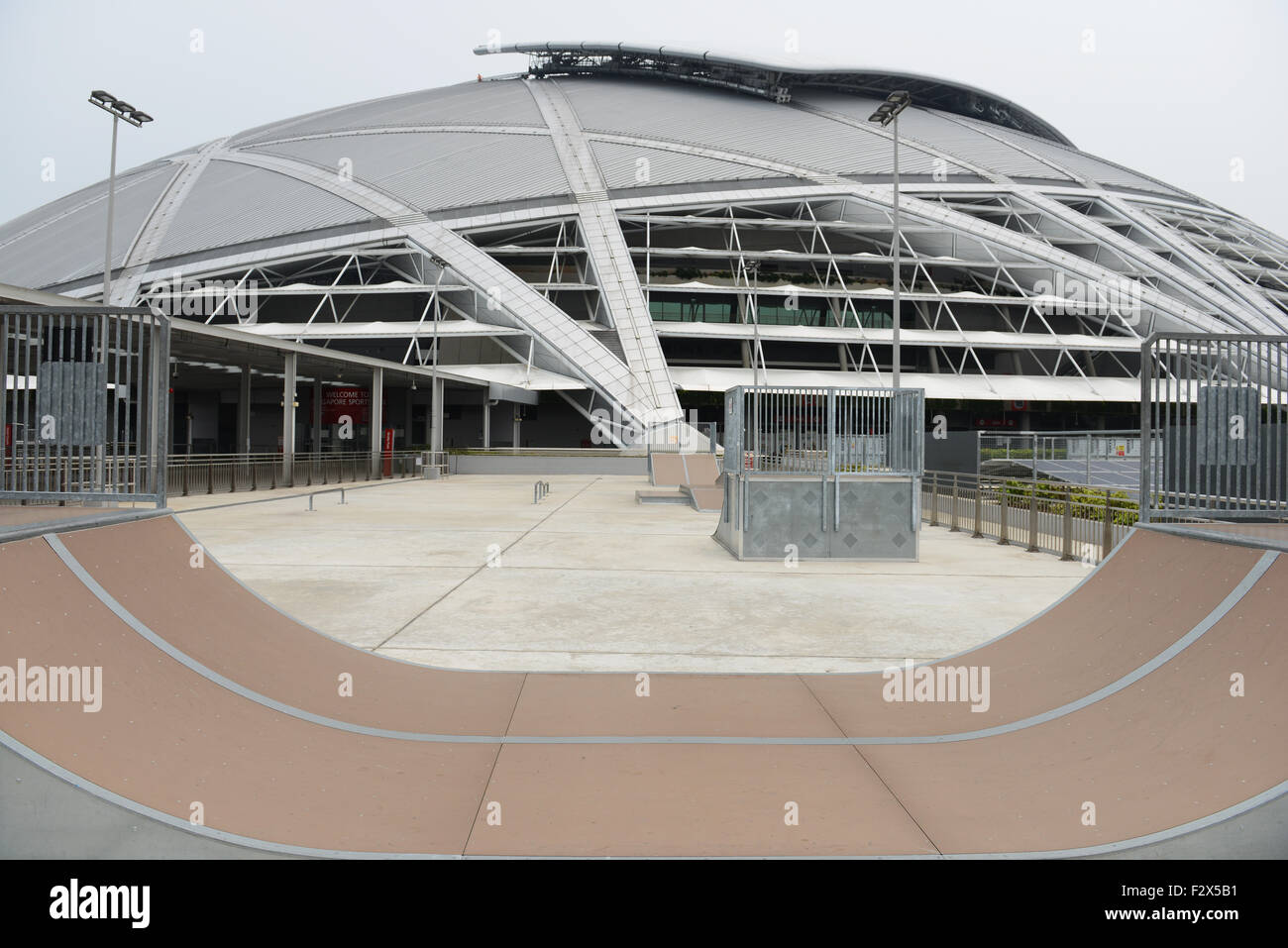 Il bellissimo sport Singapore hub. Foto Stock