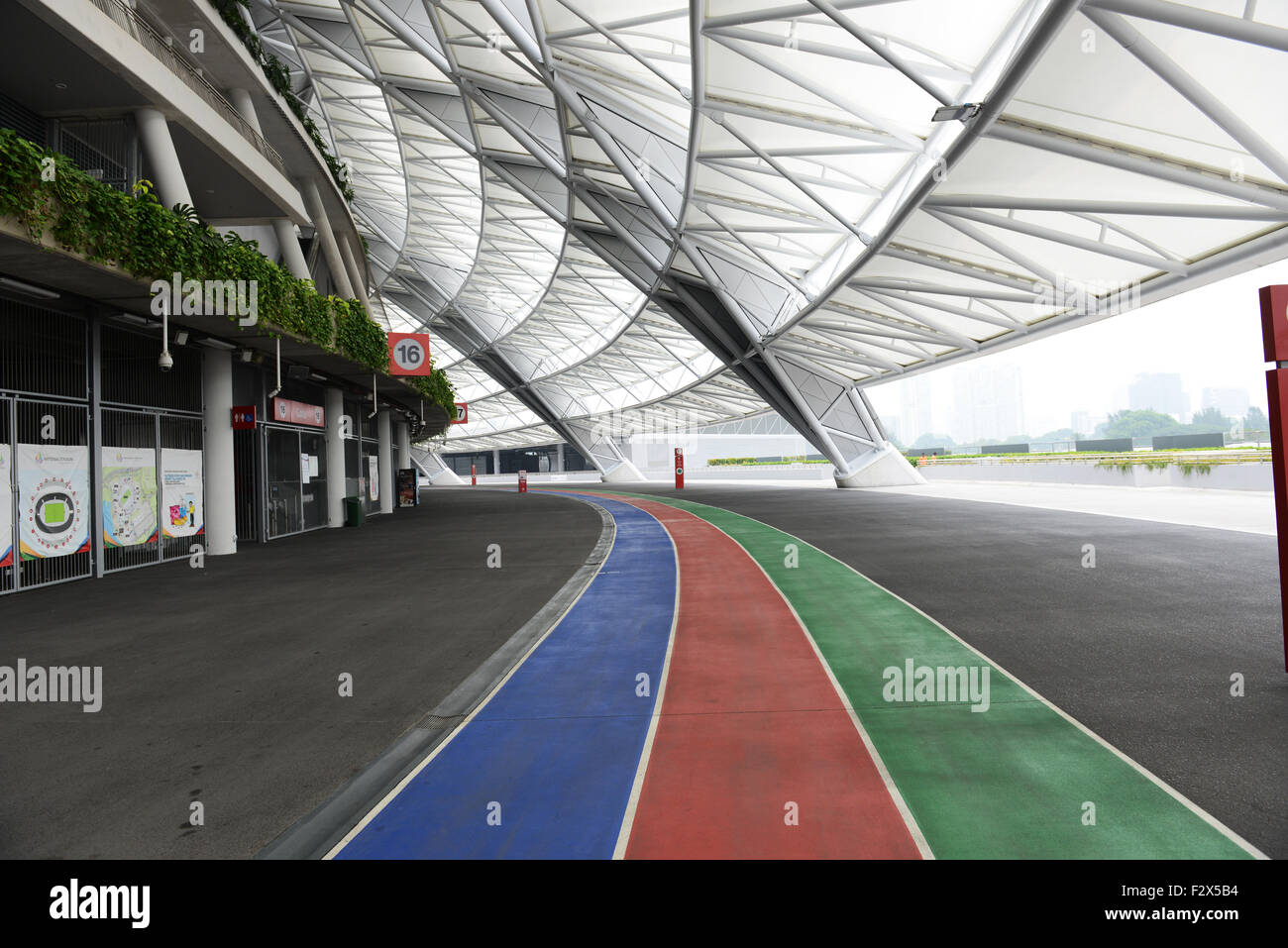 Il bellissimo sport Singapore hub. Foto Stock