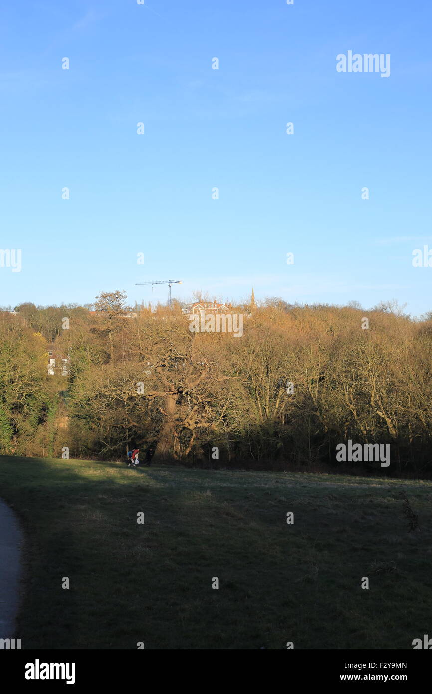 Kenwood House è un palazzo su Hampstead Heath che era precedentemente di proprietà della famiglia Guinness Foto Stock
