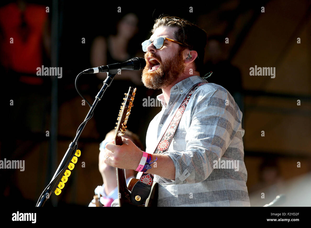 Wayhome Musica e Arts Festival 2015 - Giorno 1 dotata di: The Decemberists dove: Oro Medonte, Canada quando: 25 Lug 2015 Foto Stock