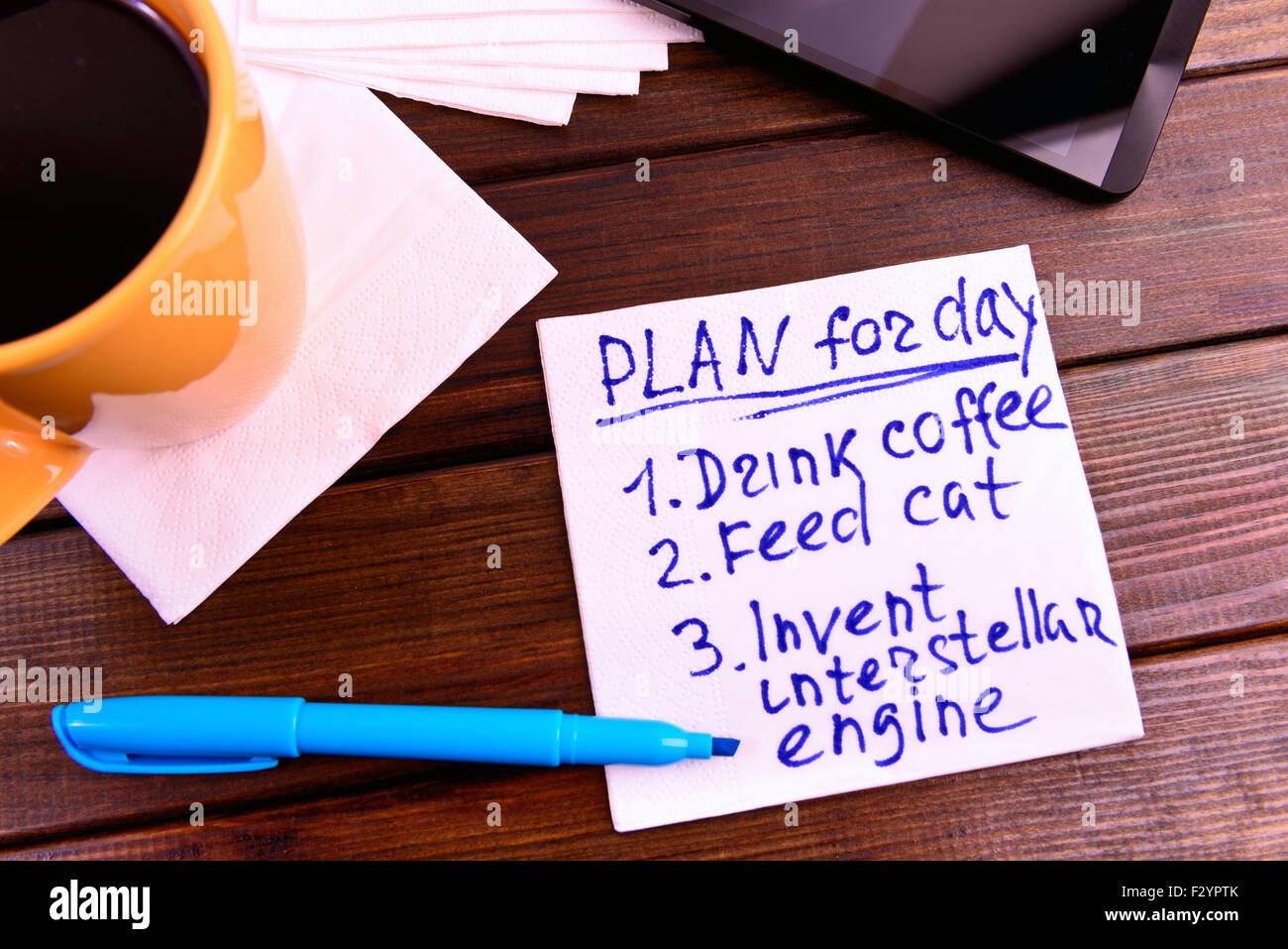 Bozza 'inventare interstellare" del motore Foto Stock