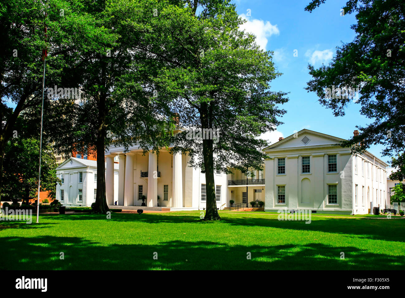 La Old State House Museum su Markham St in Downtown Little Rock Arkansas Foto Stock