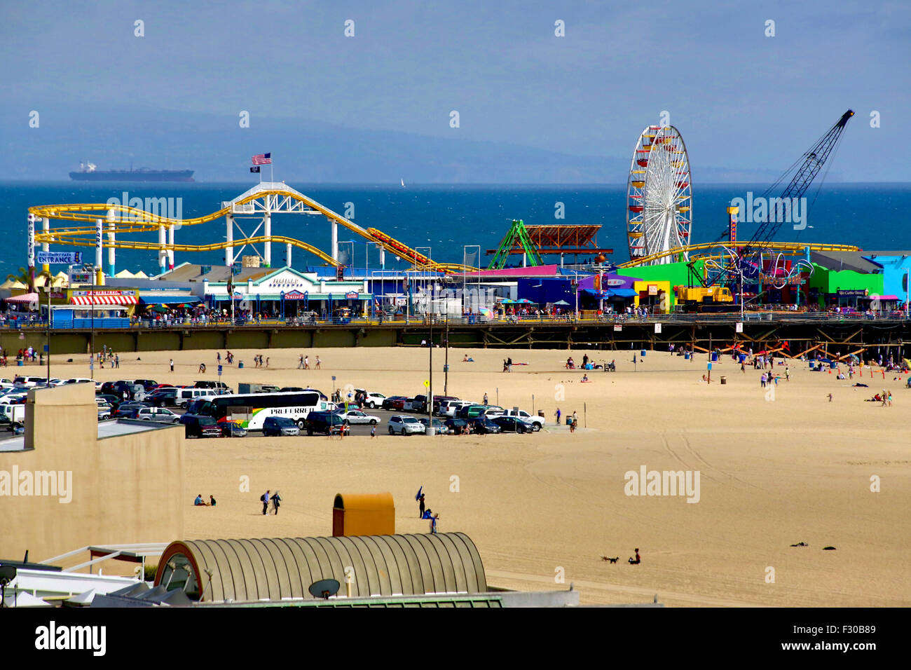 Santa Monica Bluffs Foto Stock