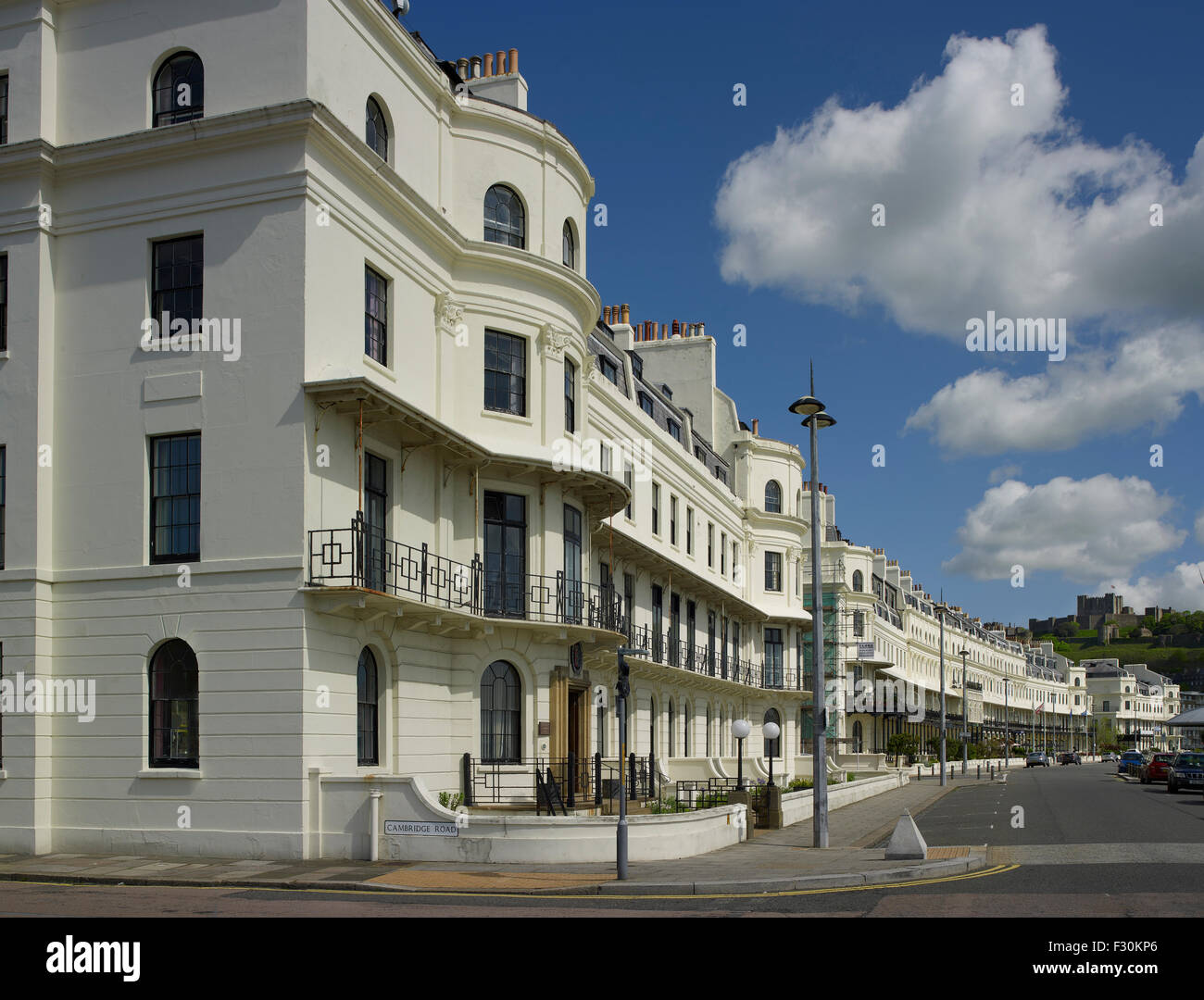 Dover, Waterloo Crescent, Kent, da Philip Hardwick. Foto Stock