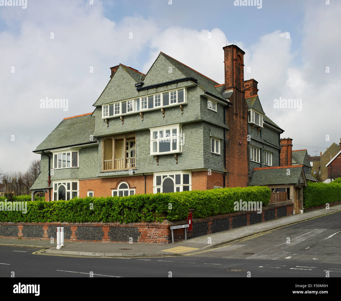 Oriente corte, Ramsgate Kent. 1889-90 da Ernest George & Peto per Sir W.H. Testamenti Foto Stock