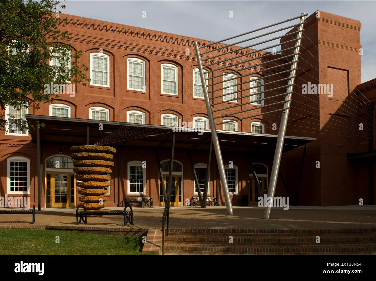Fabbrica di cotone Rock Hill South Carolina USA Foto Stock