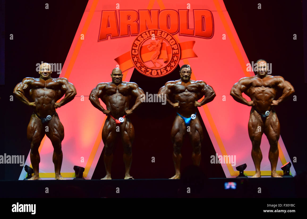 Madrid, Spagna. 26 Sep, 2015. migliori al mondo bodybuilding stelle a Arnold classic Europe 2015, madrid credito: nano calvo / vwpics/alamy live news Foto Stock