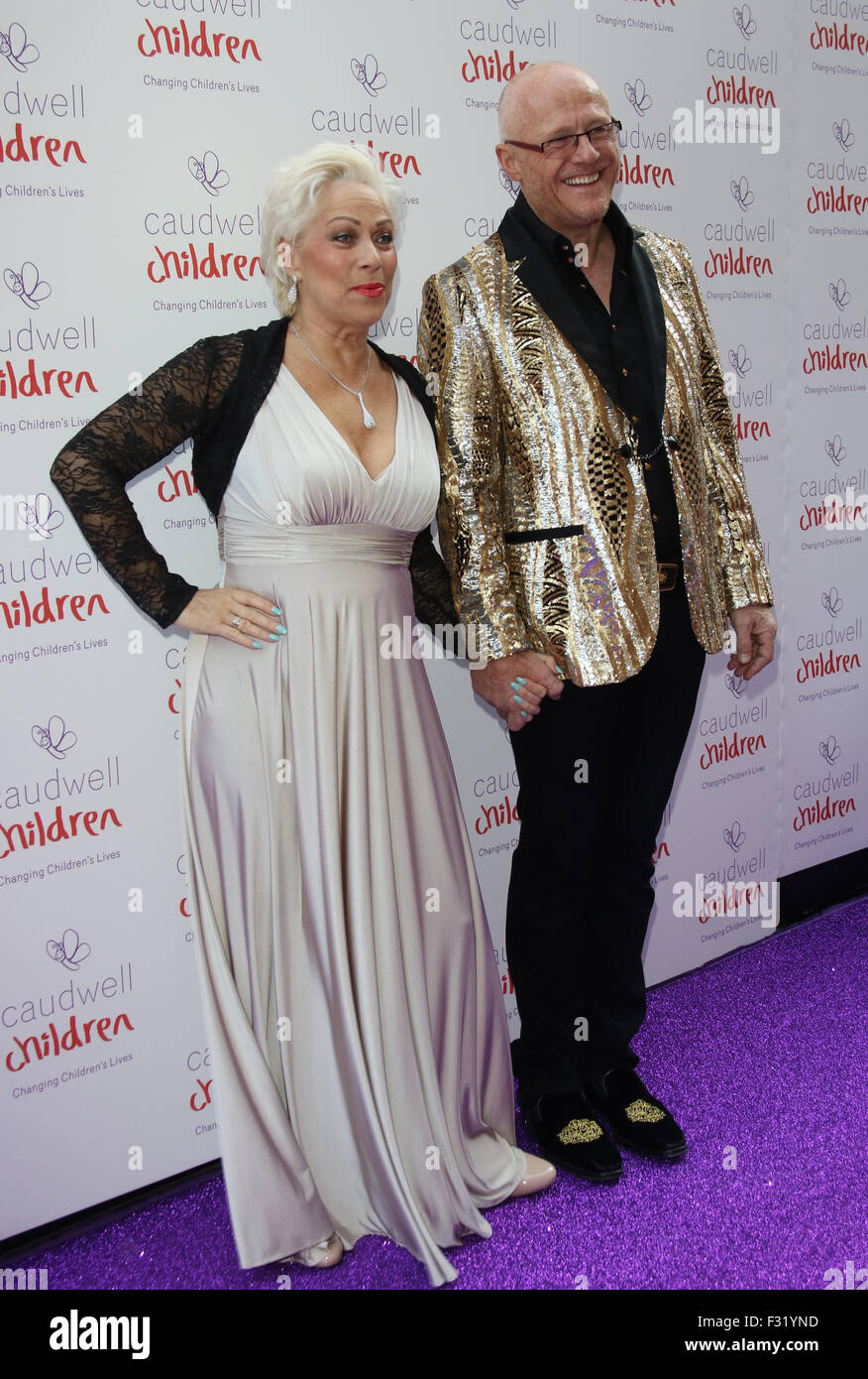 Londra, UK, 25 Giugno 2015: Denise Welch e John Caudwell frequentare i bambini Caudwell Butterfly Ball, Grosvenor House Hotel, P Foto Stock
