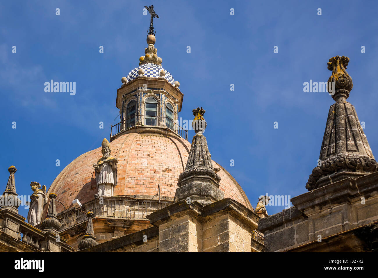 Cattedrale de San Salvador di Jerez de la Frontera Andalusia Spagna Foto Stock