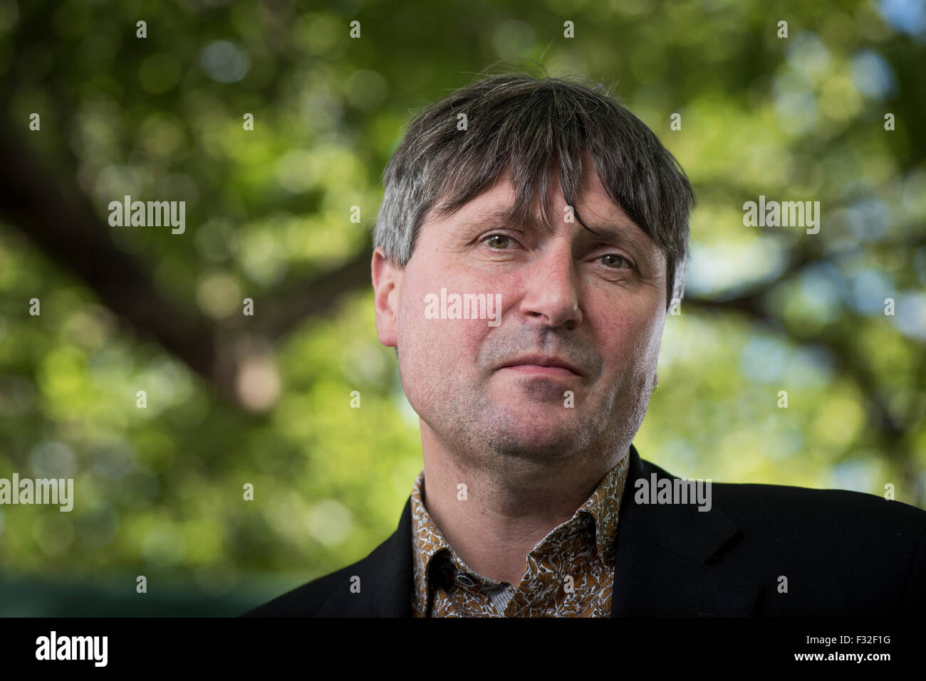 Poeta inglese, drammaturgo e romanziere Simon Armitage CBE. Foto Stock