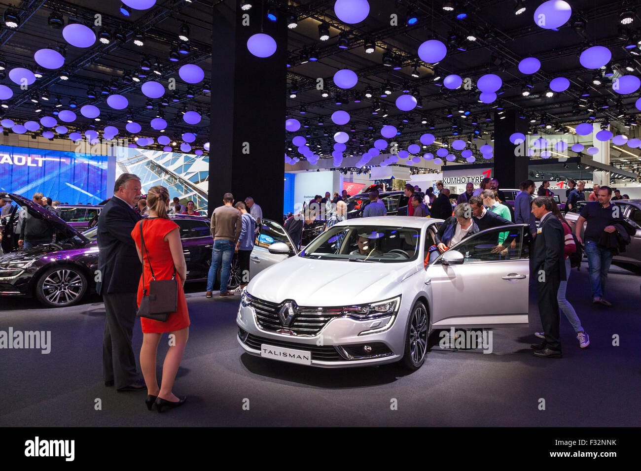 La nuova Renault talismano presso la IAA International Motor Show 2015 Foto Stock