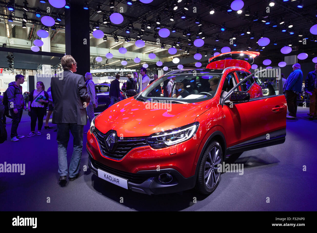 La nuova Renault Kadjar presso la IAA International Motor Show 2015 Foto Stock