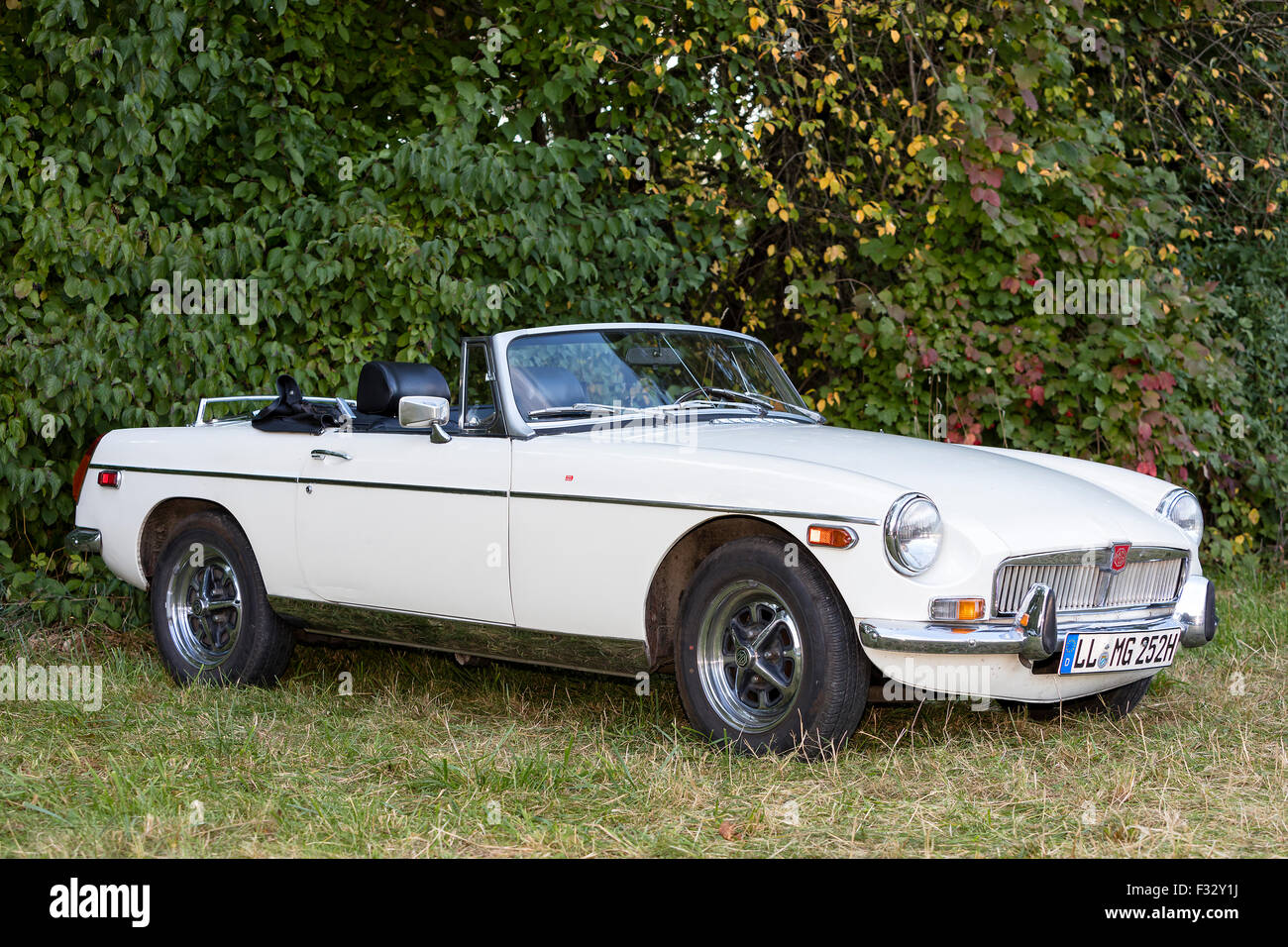Auto d'epoca MG Foto Stock