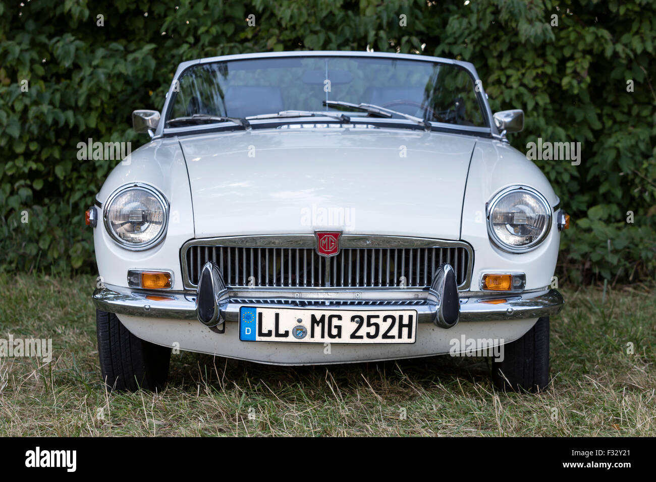 Auto d'epoca MG Foto Stock