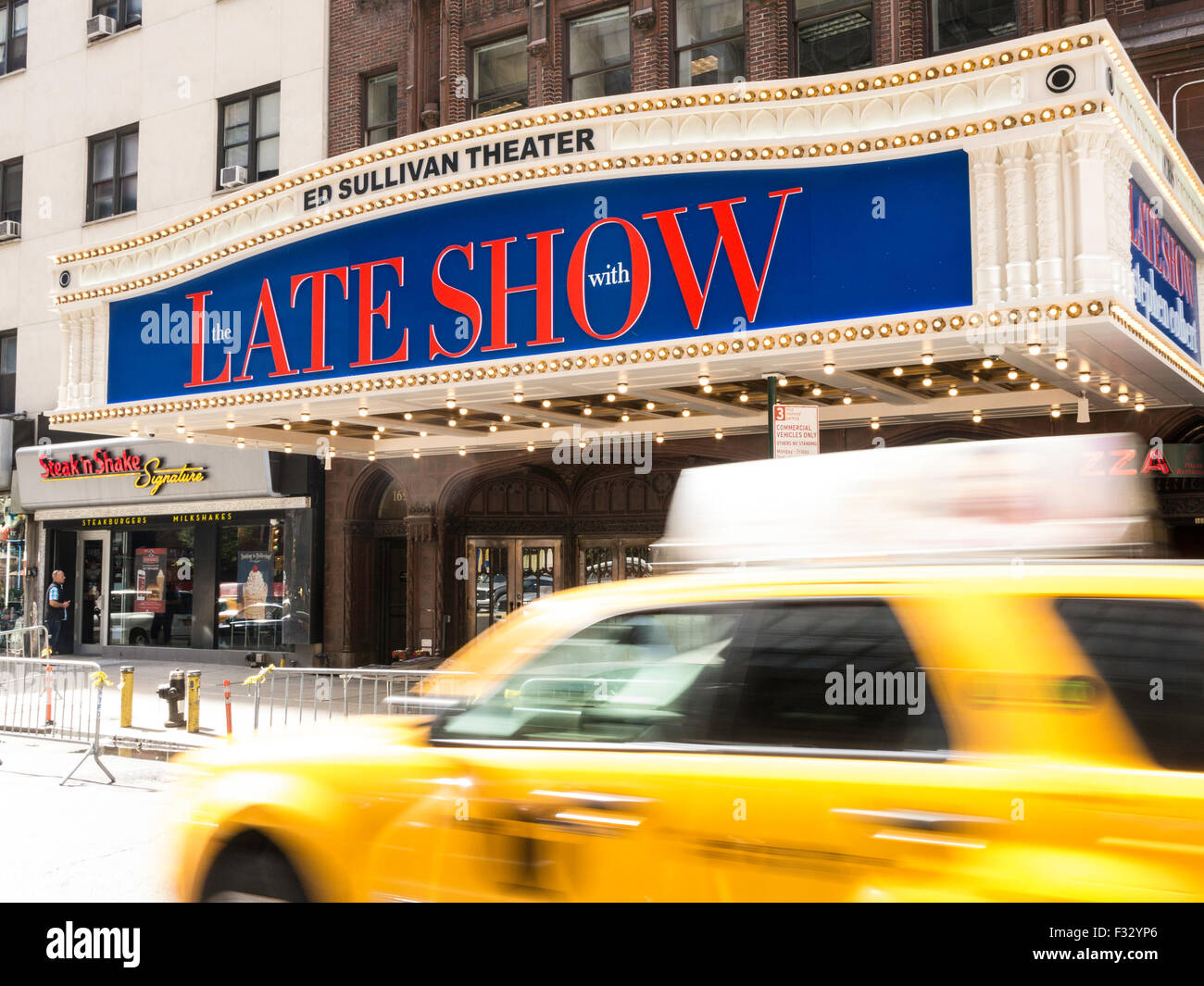 Ed Sullivan Theater, NYC Foto Stock