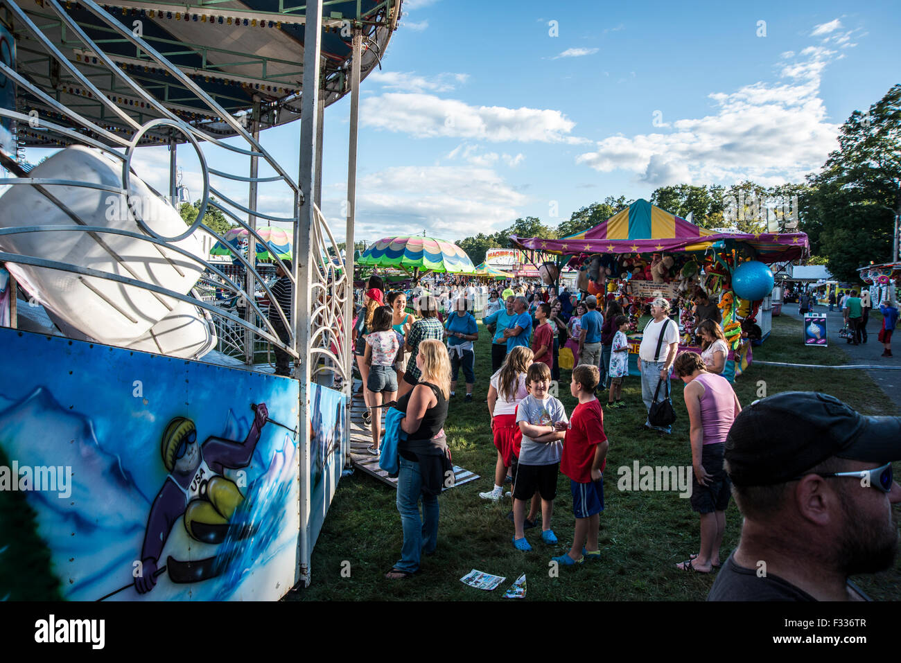 Fiera Cummington apre ogni agosto, una cittadina nella contea di Hampshire, Massachusetts Foto Stock