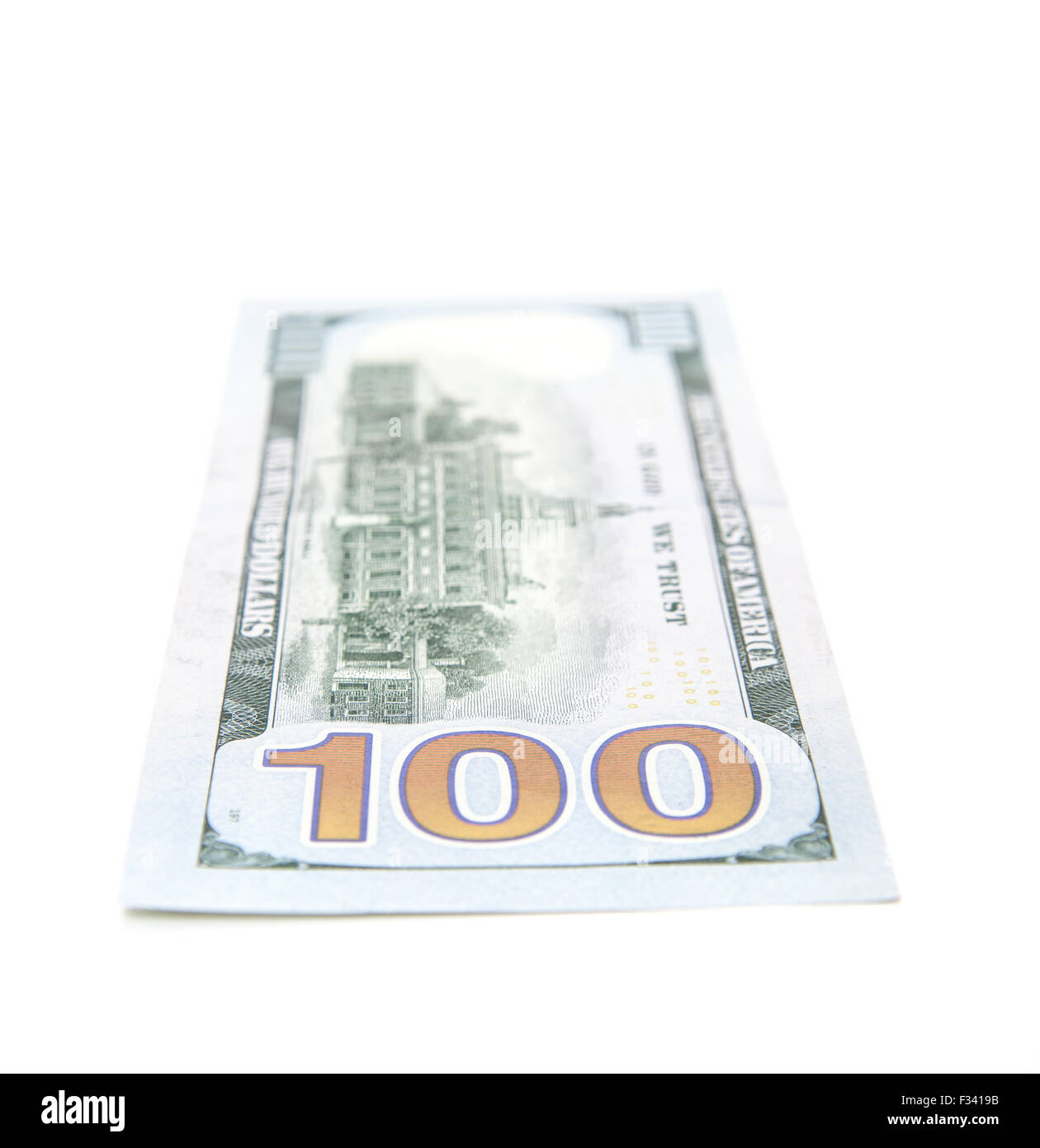 Solo centinaia di dollar nota Foto Stock