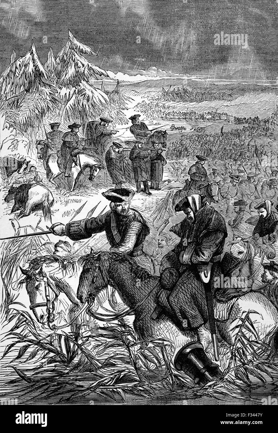 La guerra di successione austriaca immagini e fotografie stock ad alta