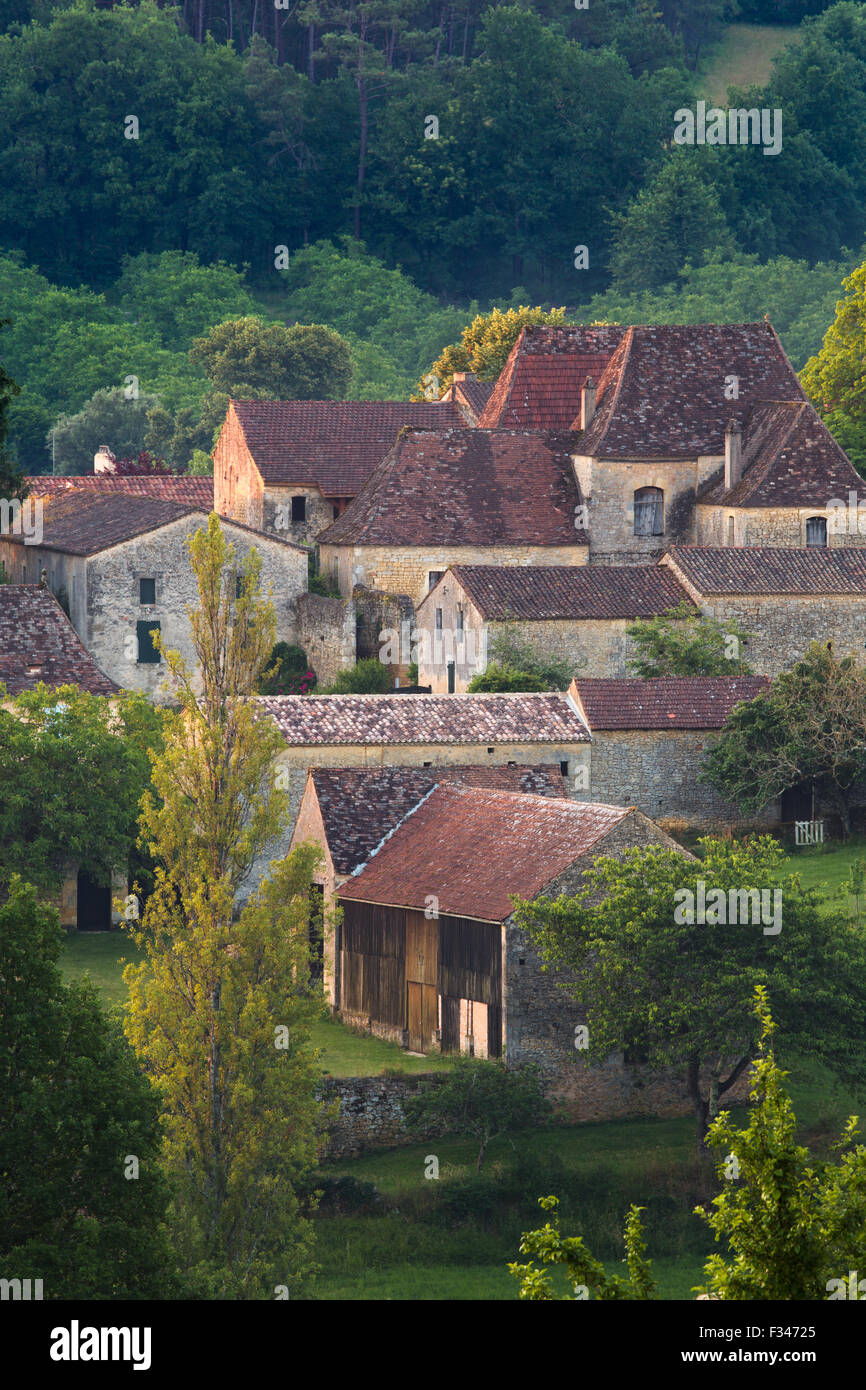 Molières, Pays de Bergerac, Périgord e Dordogna, Aquitaine, Francia Foto Stock