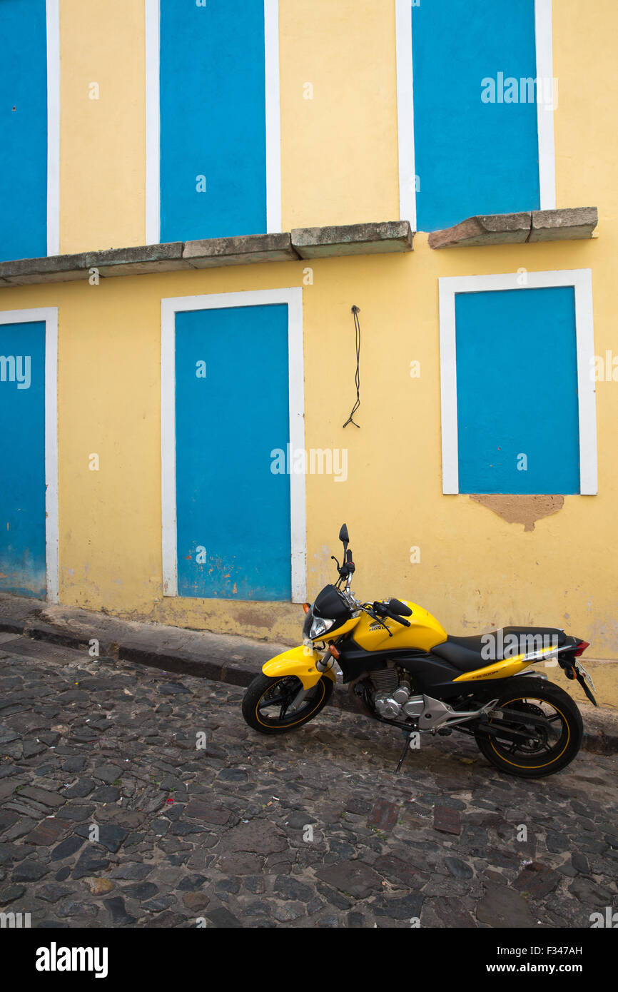 La vita di strada, Salvador, Brasile Foto Stock