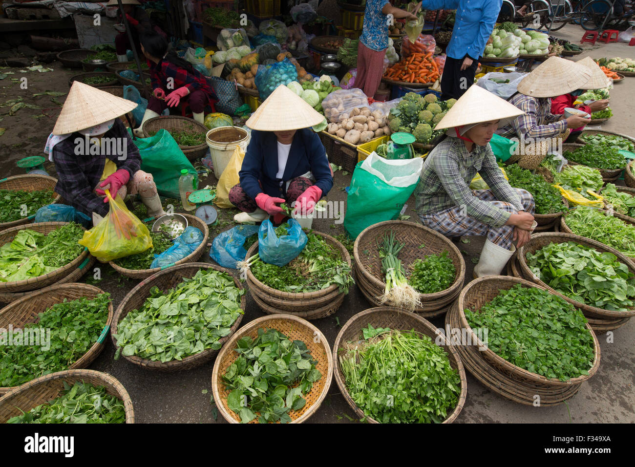 Dong Ba Market, tonalità, Vietnam Foto Stock