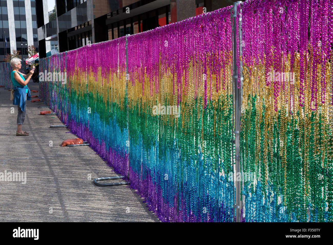 Grand Rapids, Michigan - 'baldoria' all'annuale concorso ArtPrize. Foto Stock