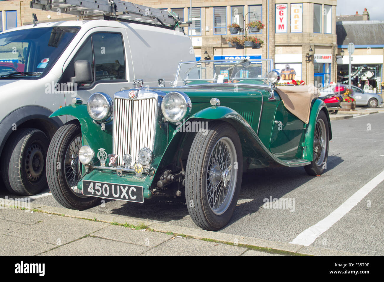 MG T serie britannica auto sportiva Foto Stock