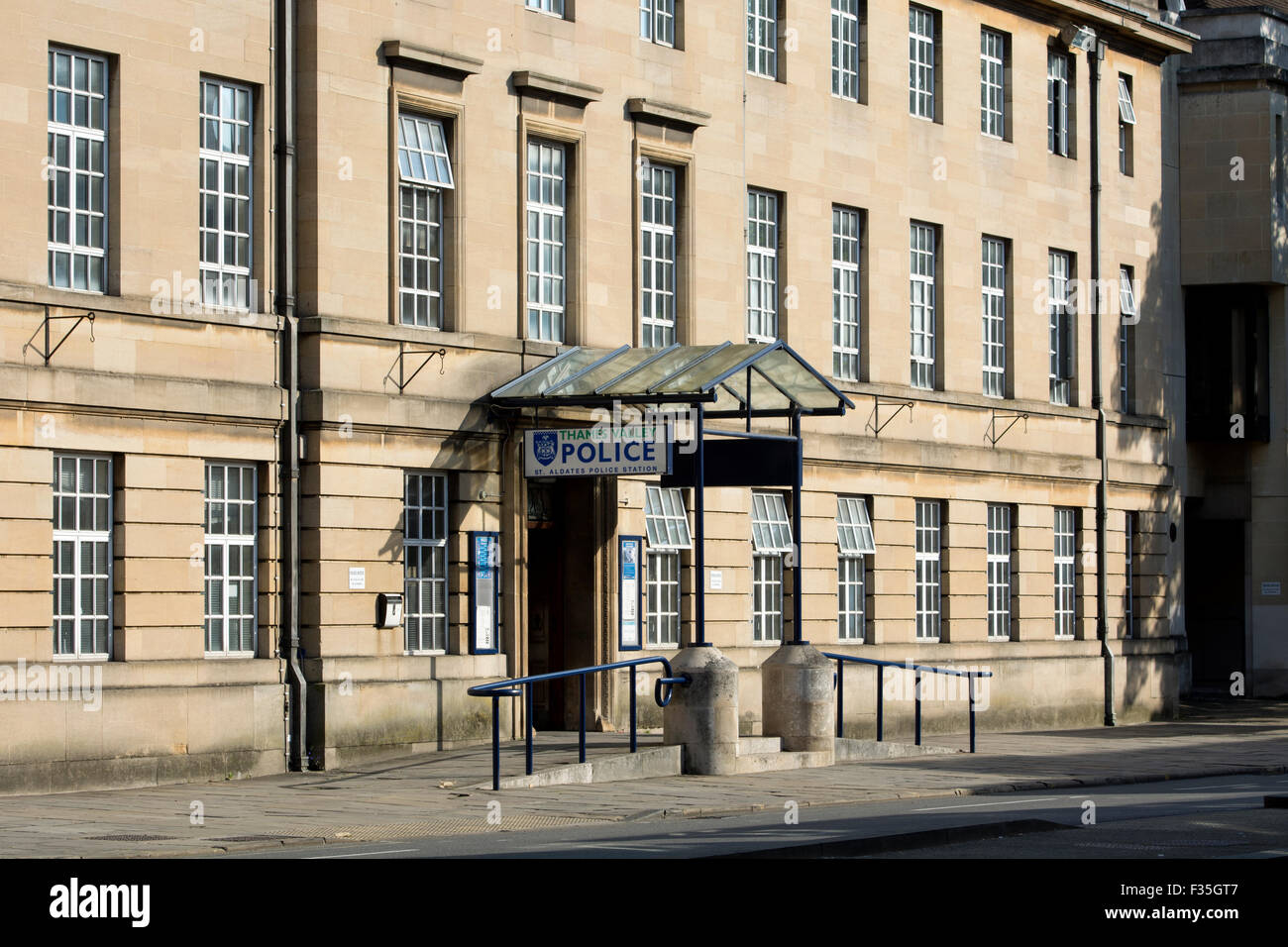 San Aldates stazione di polizia, Oxford, Regno Unito Foto Stock