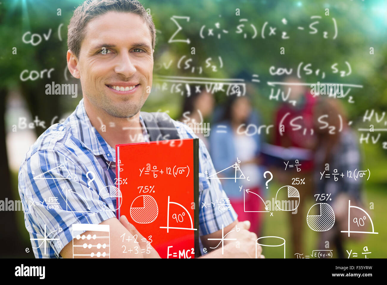 Immagine composita della matematica Foto Stock