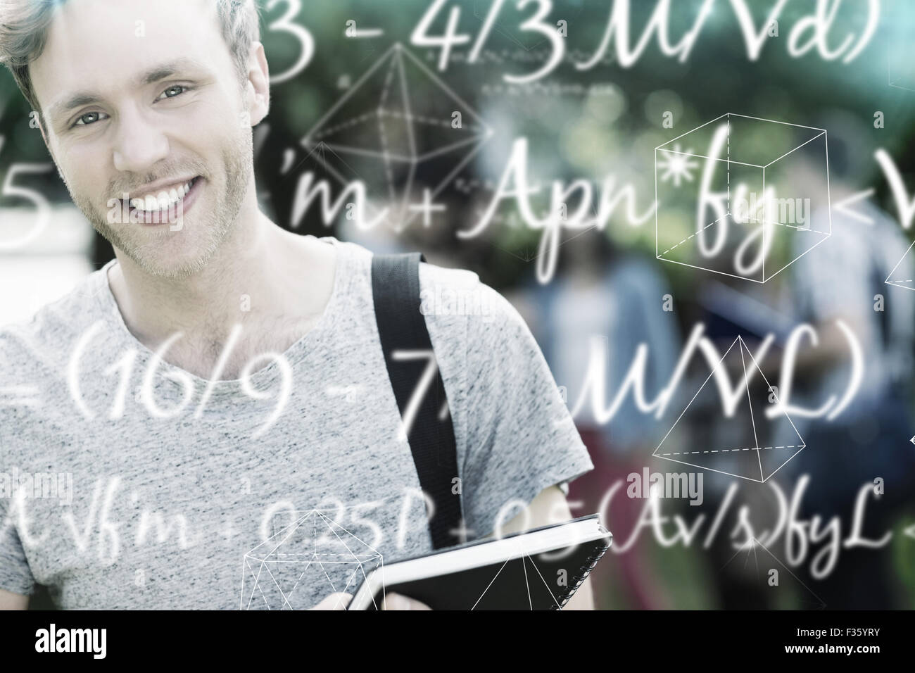 Immagine composita della equazione matematica Foto Stock