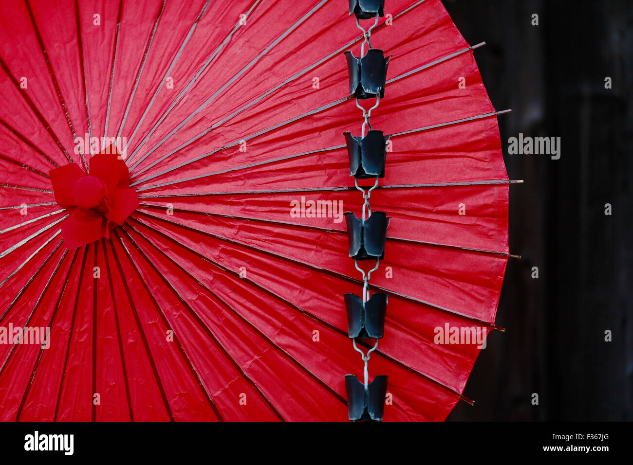 Ombrello giapponese Foto Stock