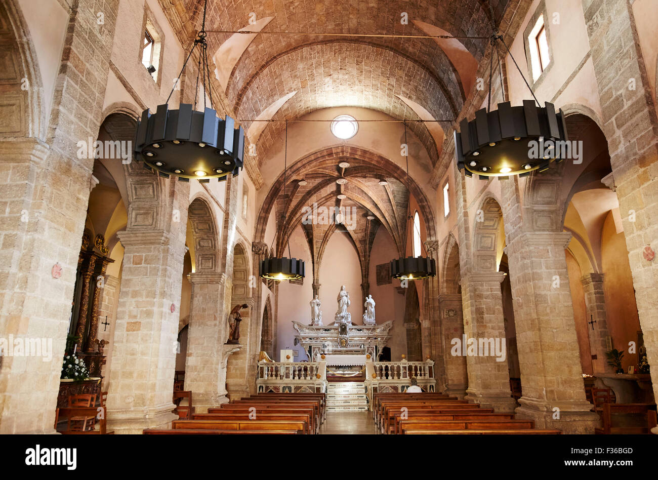 Chiesa Di San Francesco Di Alghero Sardegna Foto Stock Alamy