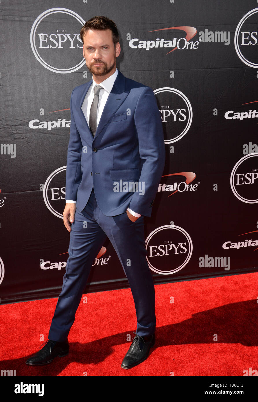 LOS ANGELES, CA - Luglio 15, 2015: Shane West al 2015 ESPY Awards di Microsoft, presso il Teatro La Live. Foto Stock