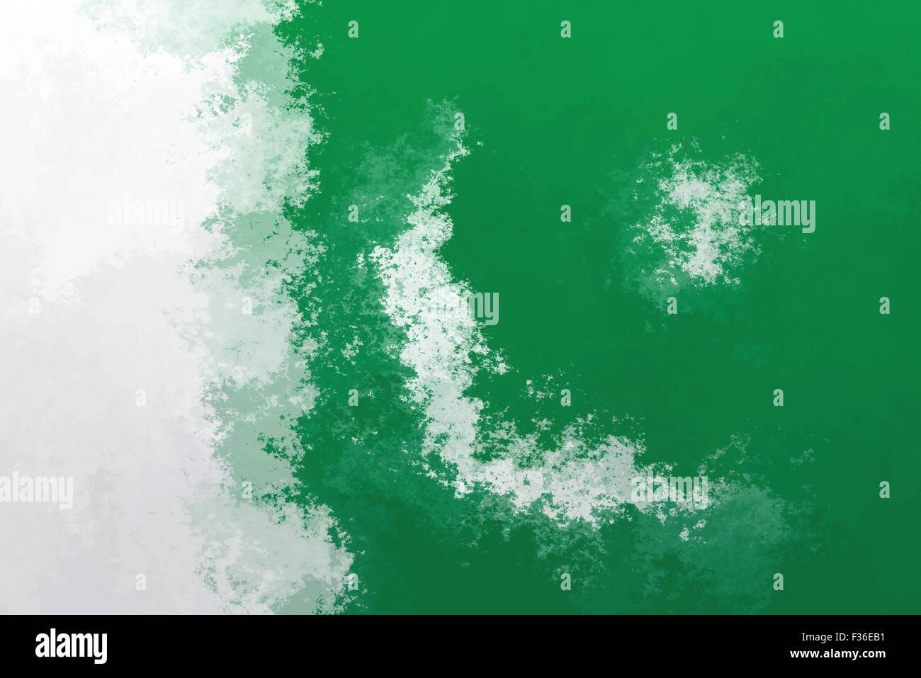 Bandiera pakistana - grunge design pattern Foto Stock