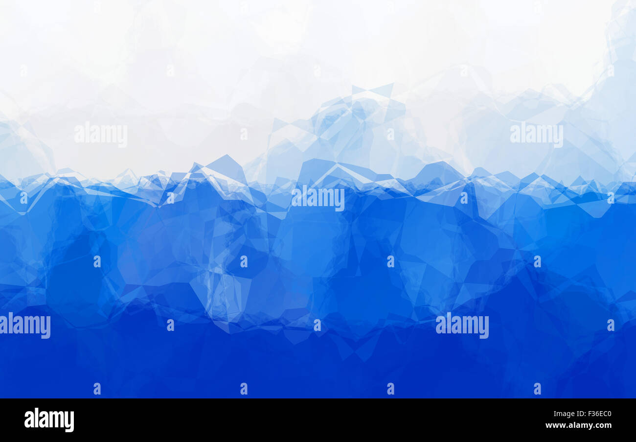 San Marino - Bandiera triangolare pattern poligonali Foto Stock