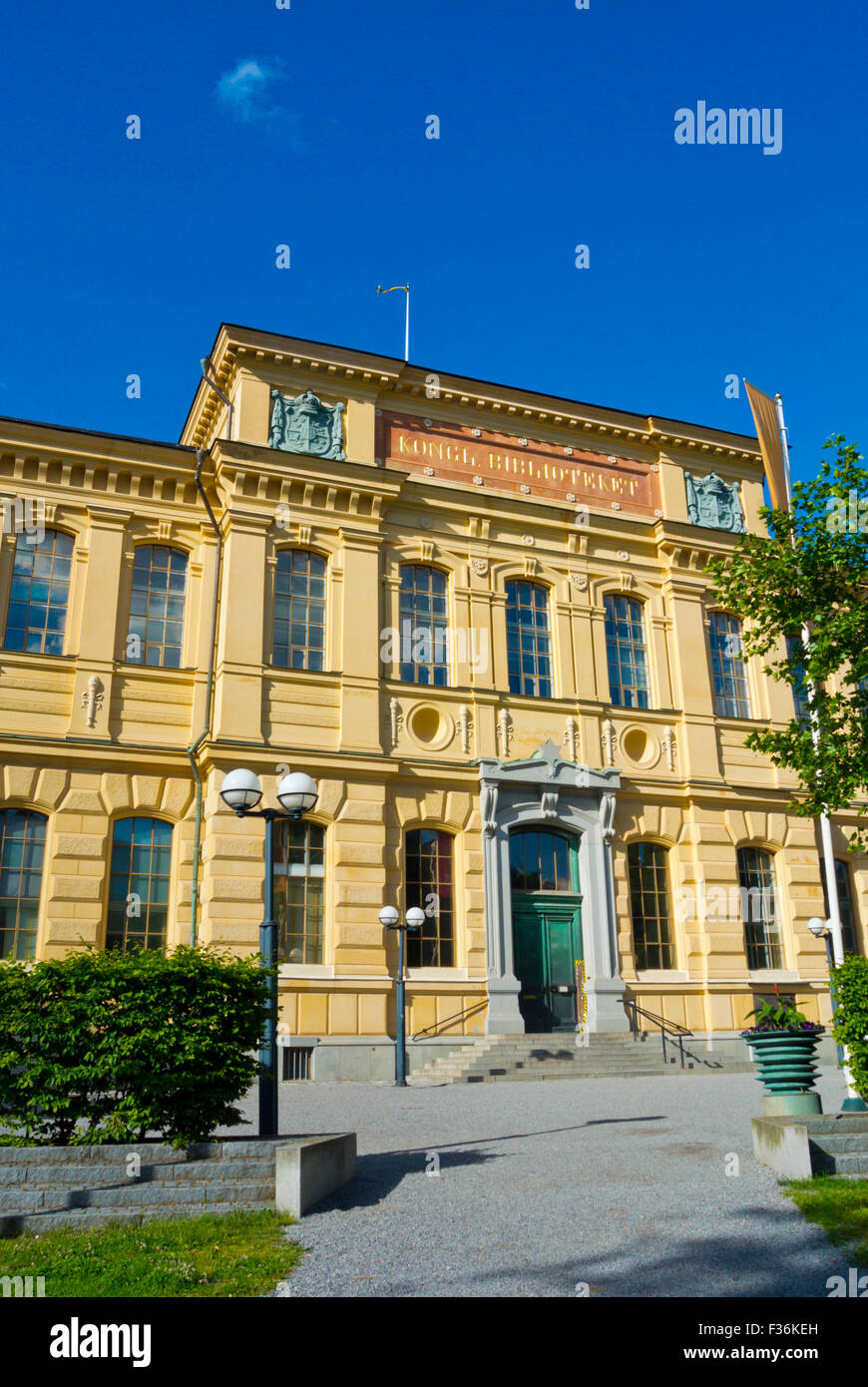 Kungliga biblioteket, royal biblioteca nazionale della Svezia, Humlegården Park, Östermalm district, Stoccolma, Svezia Foto Stock