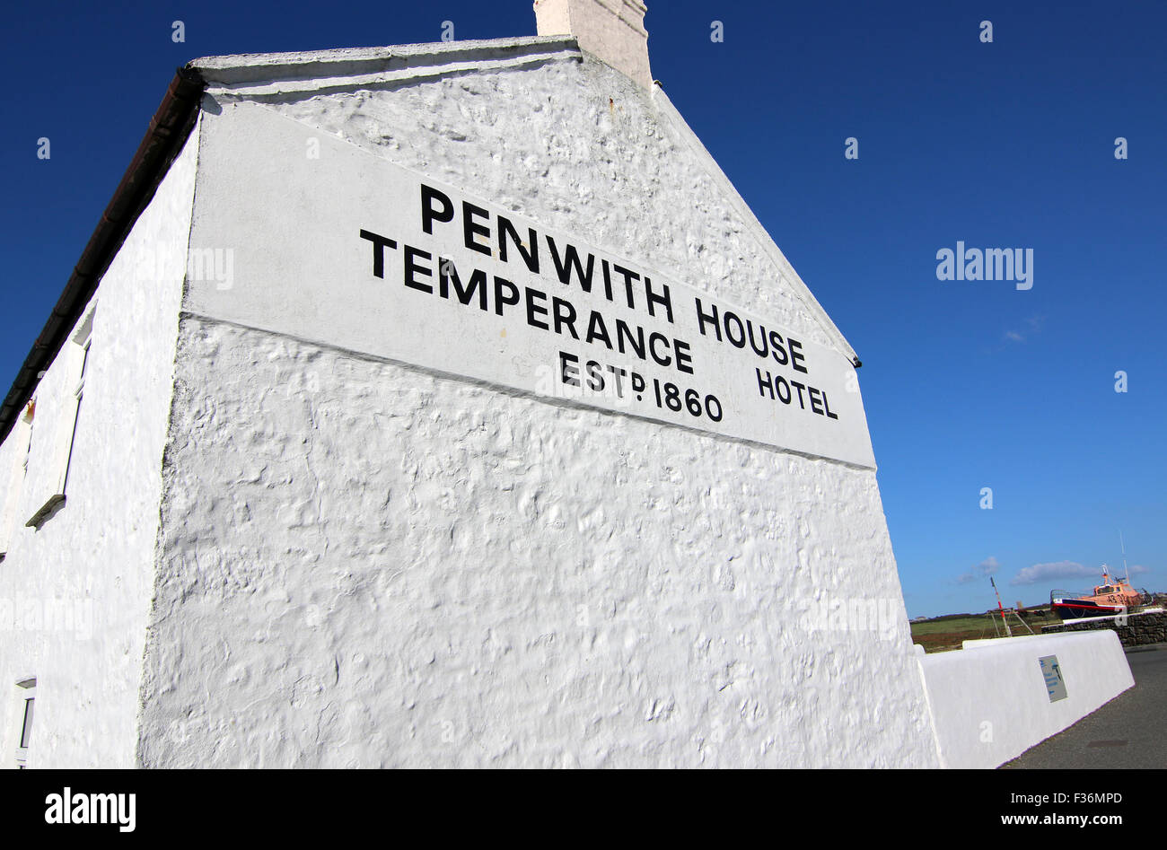 Penwith House Temperanza Hotel Lands End Cornwall Foto Stock