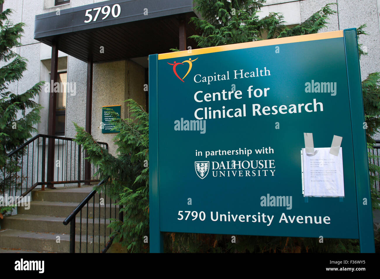 Il Centro per la ricerca clinica in Halifax, N.S. Foto Stock