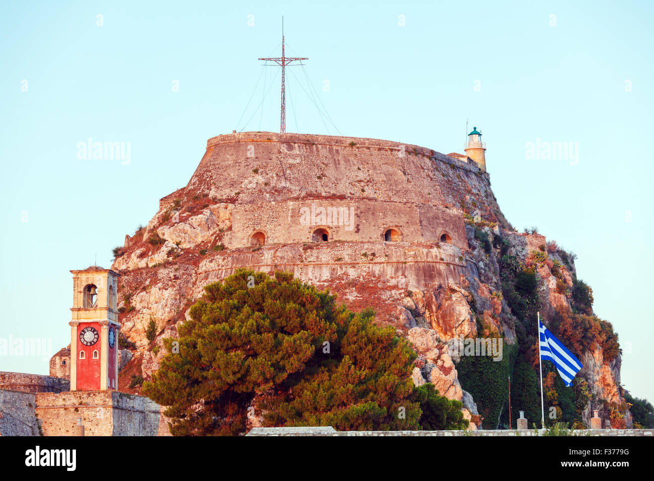 Fortezza vecchia di Corfu', l'isola di Corfù, Grecia Foto Stock
