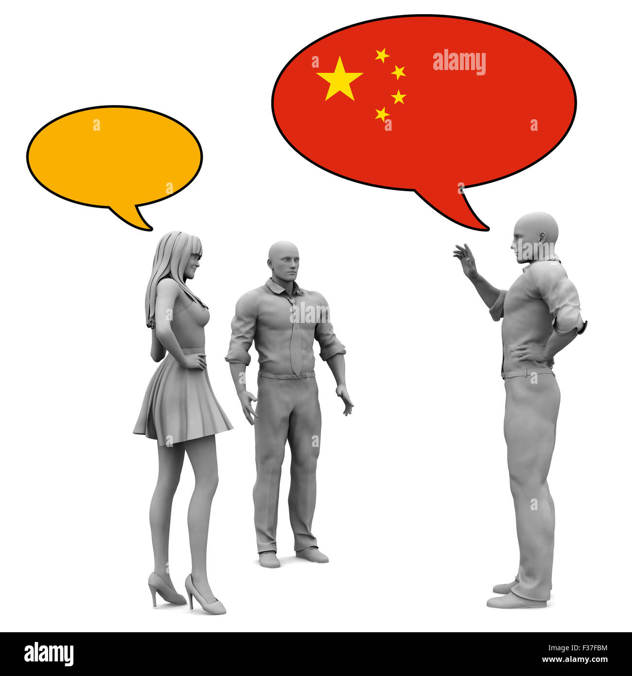 Impara il Cinese di Cultura e di lingua per comunicare Foto Stock