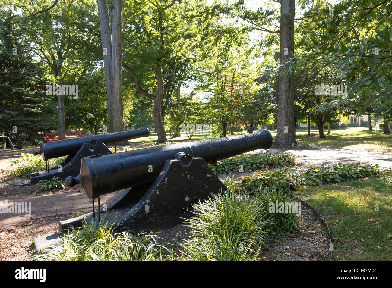 La casa dell'Ammiraglio , Nolan park, Governors Island, New York City, Stati Uniti d'America Foto Stock