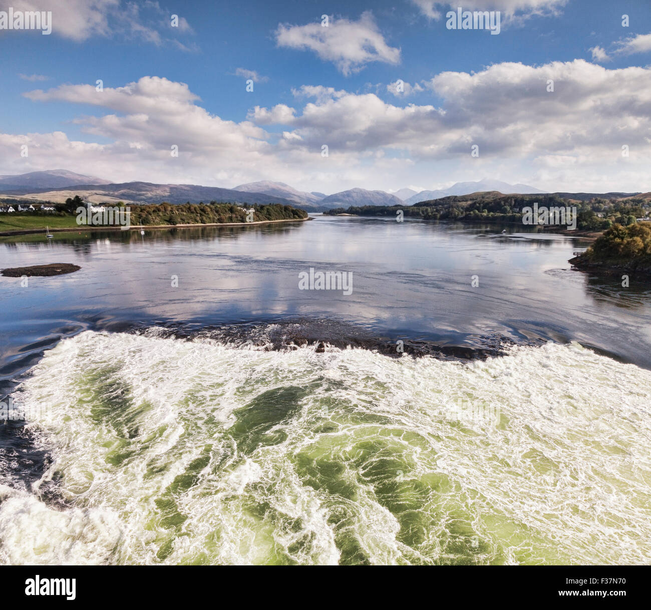 Cade di Lora, Loch Etive, Argyll and Bute, Scotland, Regno Unito. Foto Stock