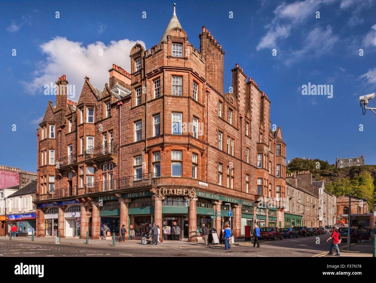 Chalmers Highland Tweed House, Oban, Argyll and Bute, Scotland, Regno Unito. Foto Stock